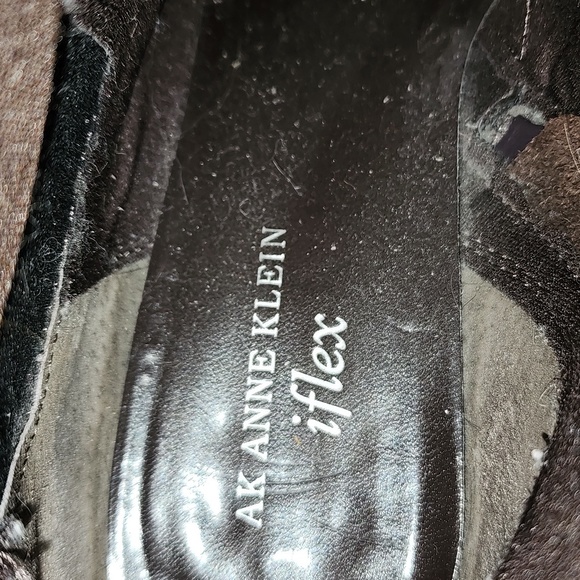 AK Anne Klein Marcoe Boots Chocolate Brown Size 9.5 - Picture 11 of 12